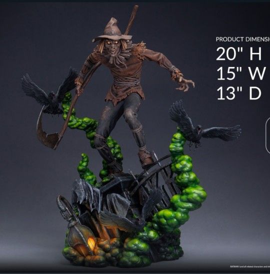 Tweeterhead Scarecrow Statue