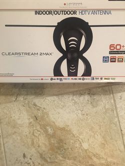 ClearStream 2Max HDTV antenna 60 plus miles range