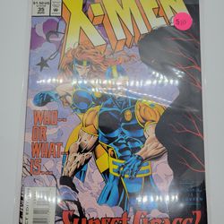 Marvel Comics X-Men #35 Who Or What Is Sunset Grace?