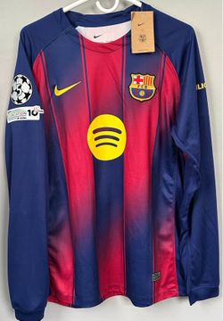 Barcelona Lamine yamal home kit size L