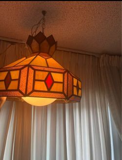 glass lampshade ceiling wall lamp, chandelier