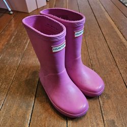 Pink Hunter Toddler Kids Boots