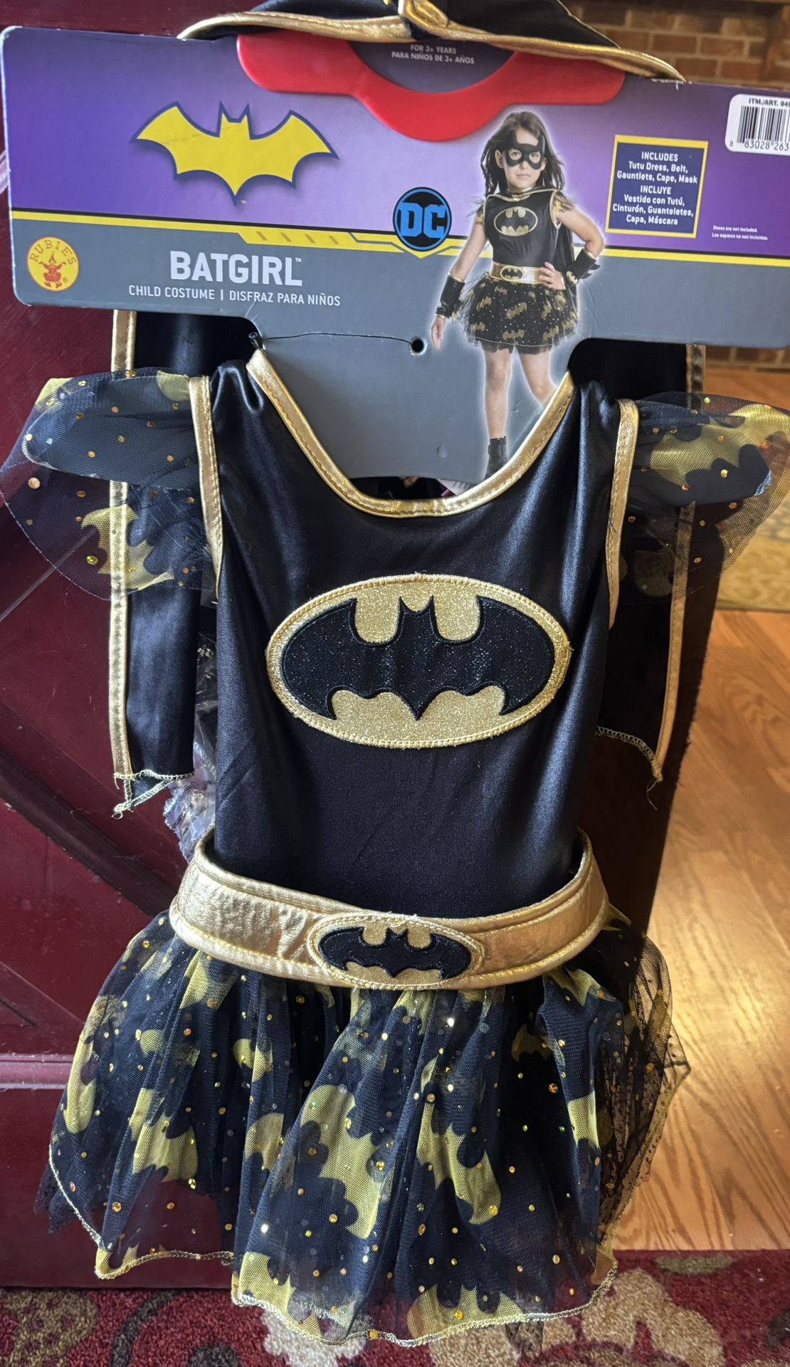 Girl Bat Girl costume size extra small