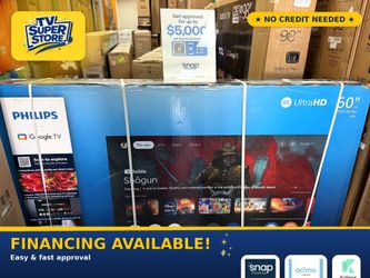 60”Philips 4K SMART TV UHD
