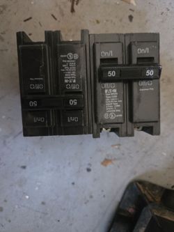 50 amp Breakers Eaton