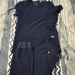 Figs Navy Set XS/XS Petite