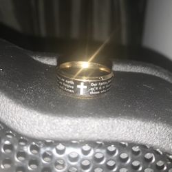 GOLD PLATED  RING