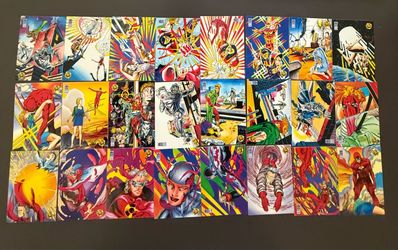 Lot of 487 of the 1993 UPPER DECK Death mate Trading Cards ( each.25¢ )