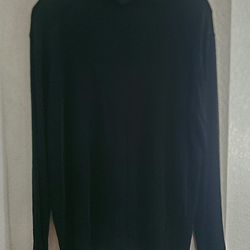 Chico's Travelers Mock Turtle Neck Blouse L