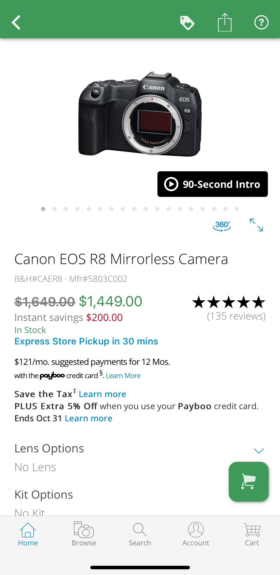 Canon EOS R8