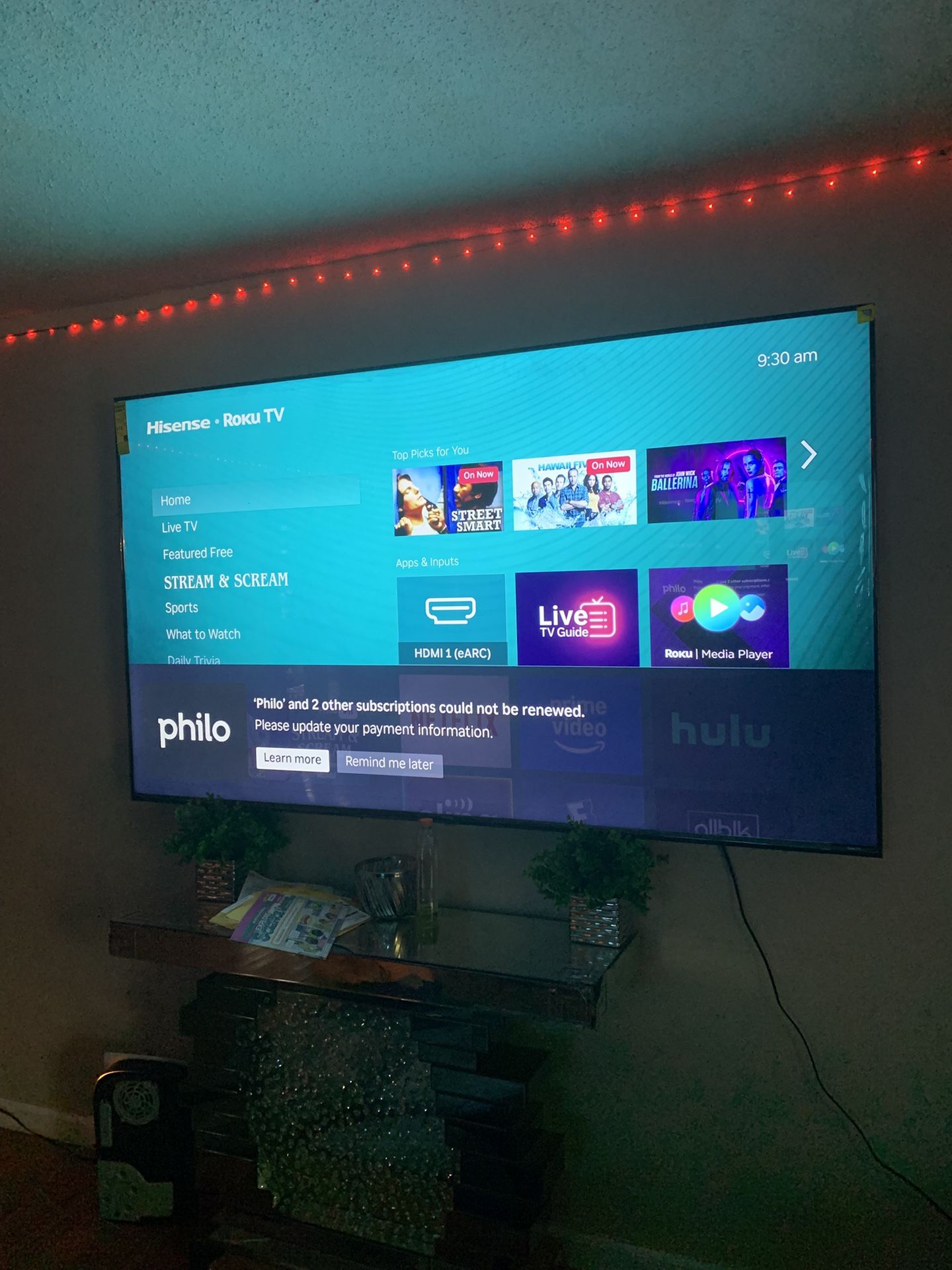 85 Inch Hisense. 65 Inch Onn