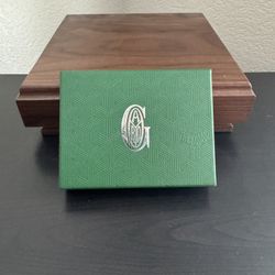 Goyard Saint-Sulpice Goyardine Card Wallet Green