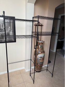 Metal Storage Organizer Rack