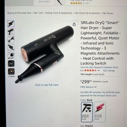 🔥 SRI DryQ Smart Hair Dryer – NEW in Box! 🎁