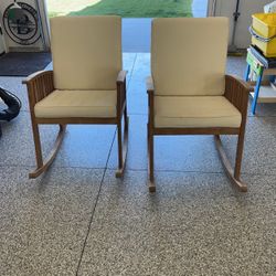 Two Outdoors Rocking Chair