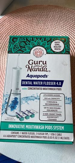 GuruNanda Aquapods Dental Water Flosser 4.0