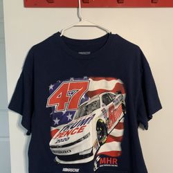 cropped Trump 2020 NASCAR tee. says size lath but fits a small   #NASCAR #Racing #trump #maga #america