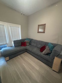 Sectional Sofa and table with chairs