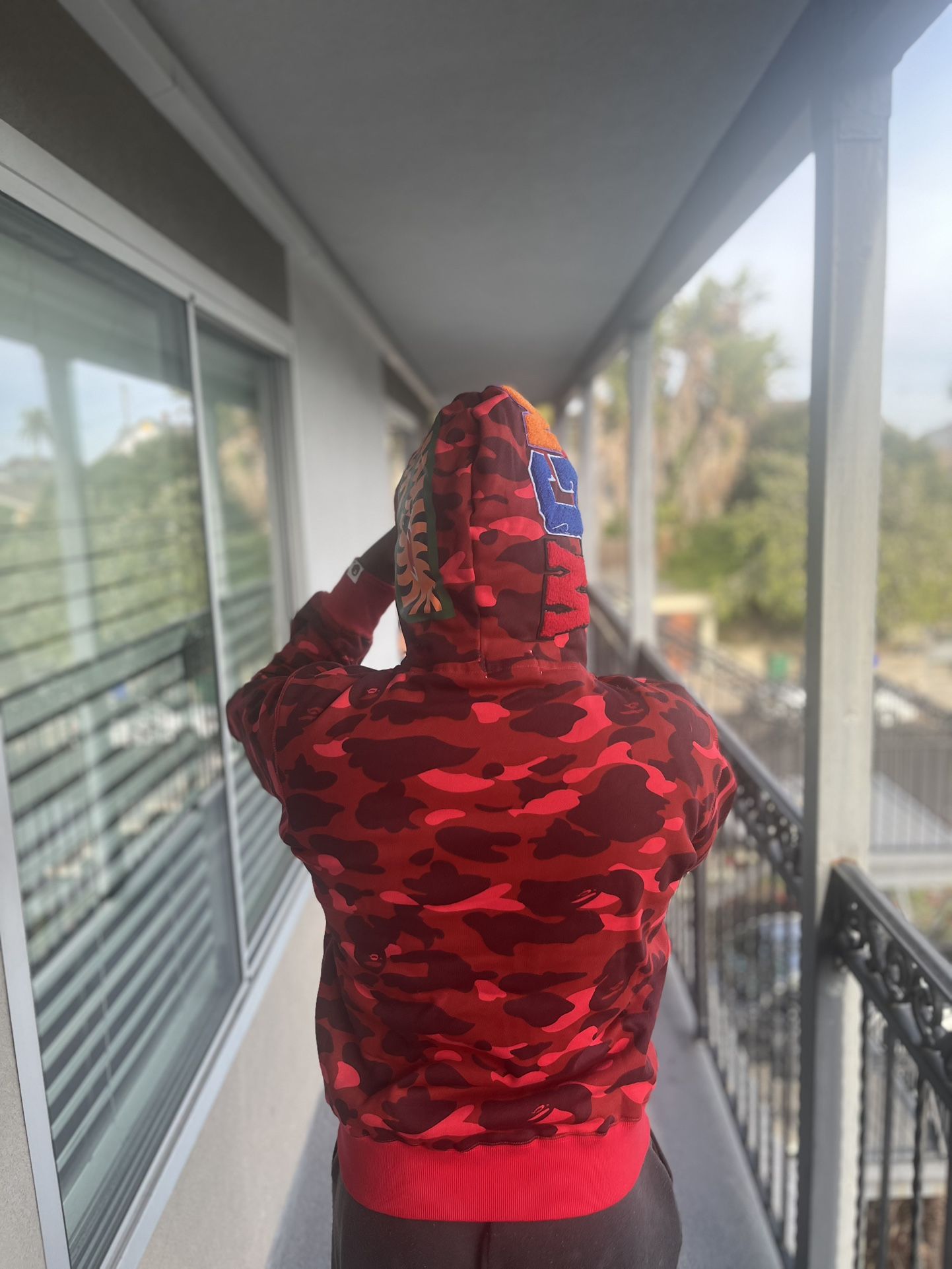 Bape Double Hoodie