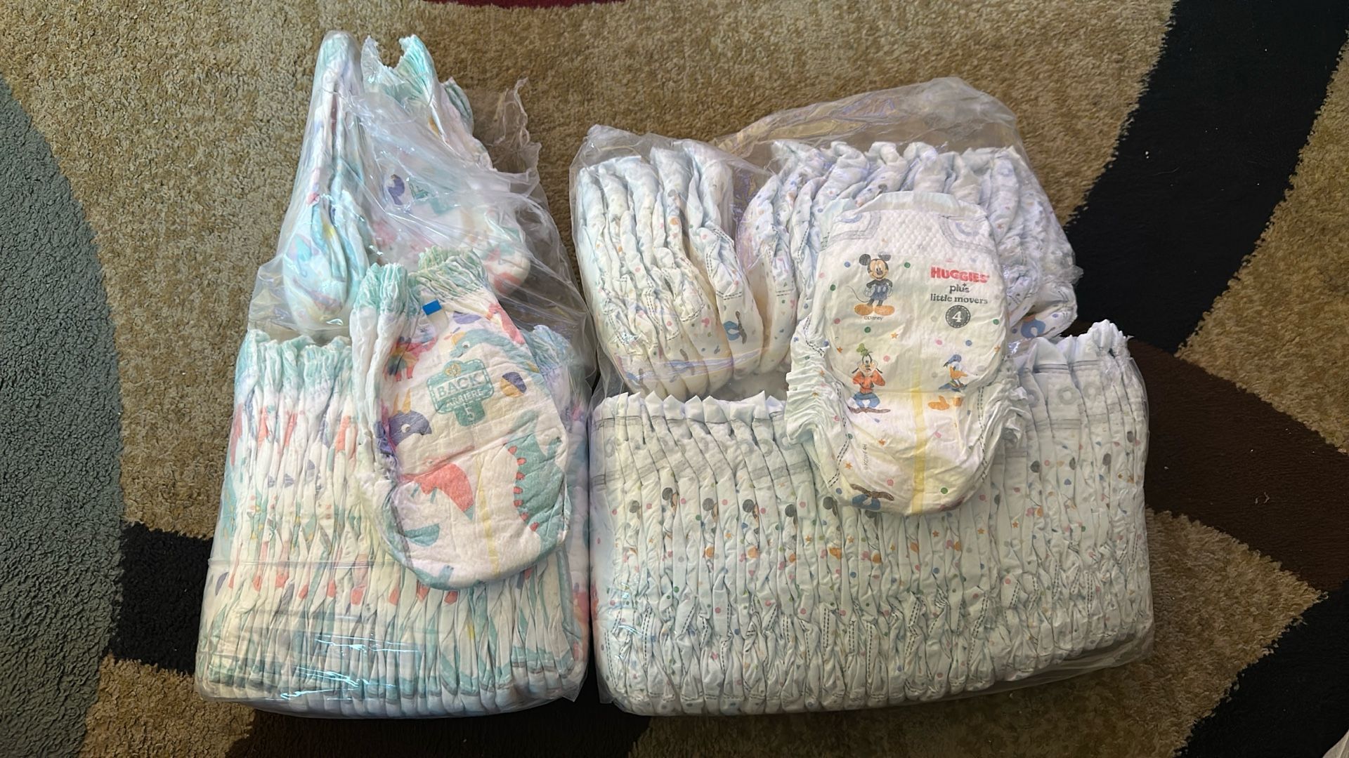 Diapers 4 and 5