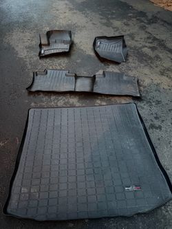 2015, 2016,2017,2018,2019,2020,2021,2022,2023,2024 ford edge weathertech floor mats and cargo liner