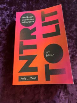 The Norton Introduction to Literature, 15th Edition by The Norton Introduction to Literature