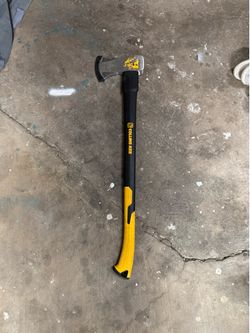 Collins 4lb single bit splitting axe - fiberglass handle