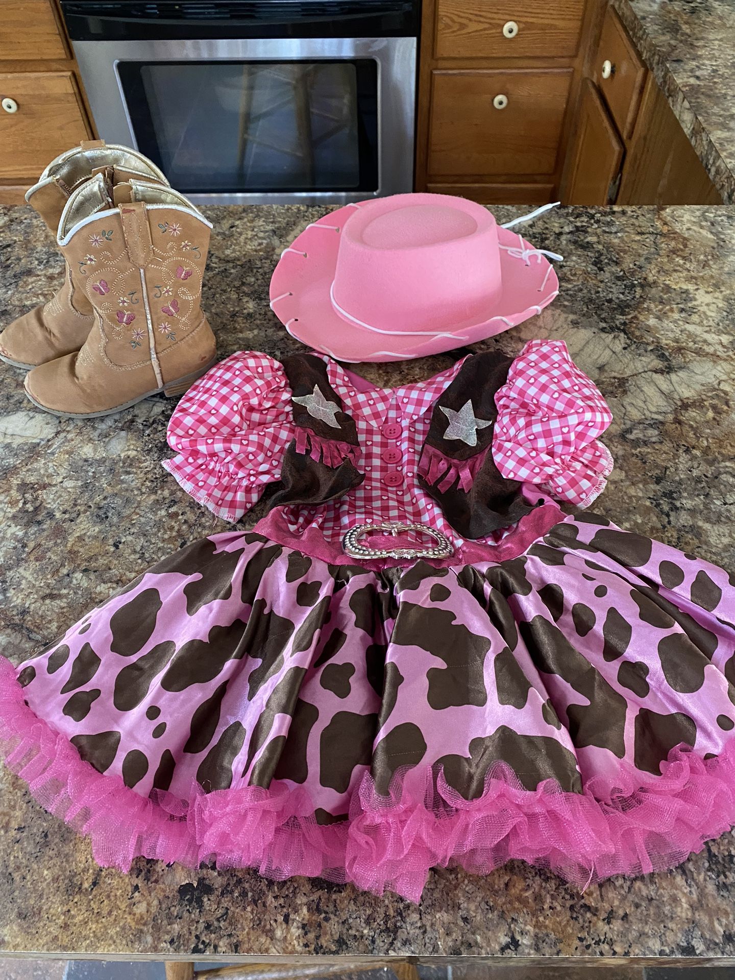 Cowgirl Costume 3-4T