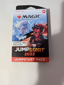 New Magic The Gathering Jump Start 2022  2 Booster Pack 20 Magic Cards In Each Envelope 