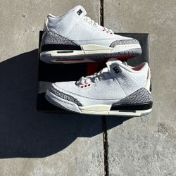 Jordan 3 White Cement