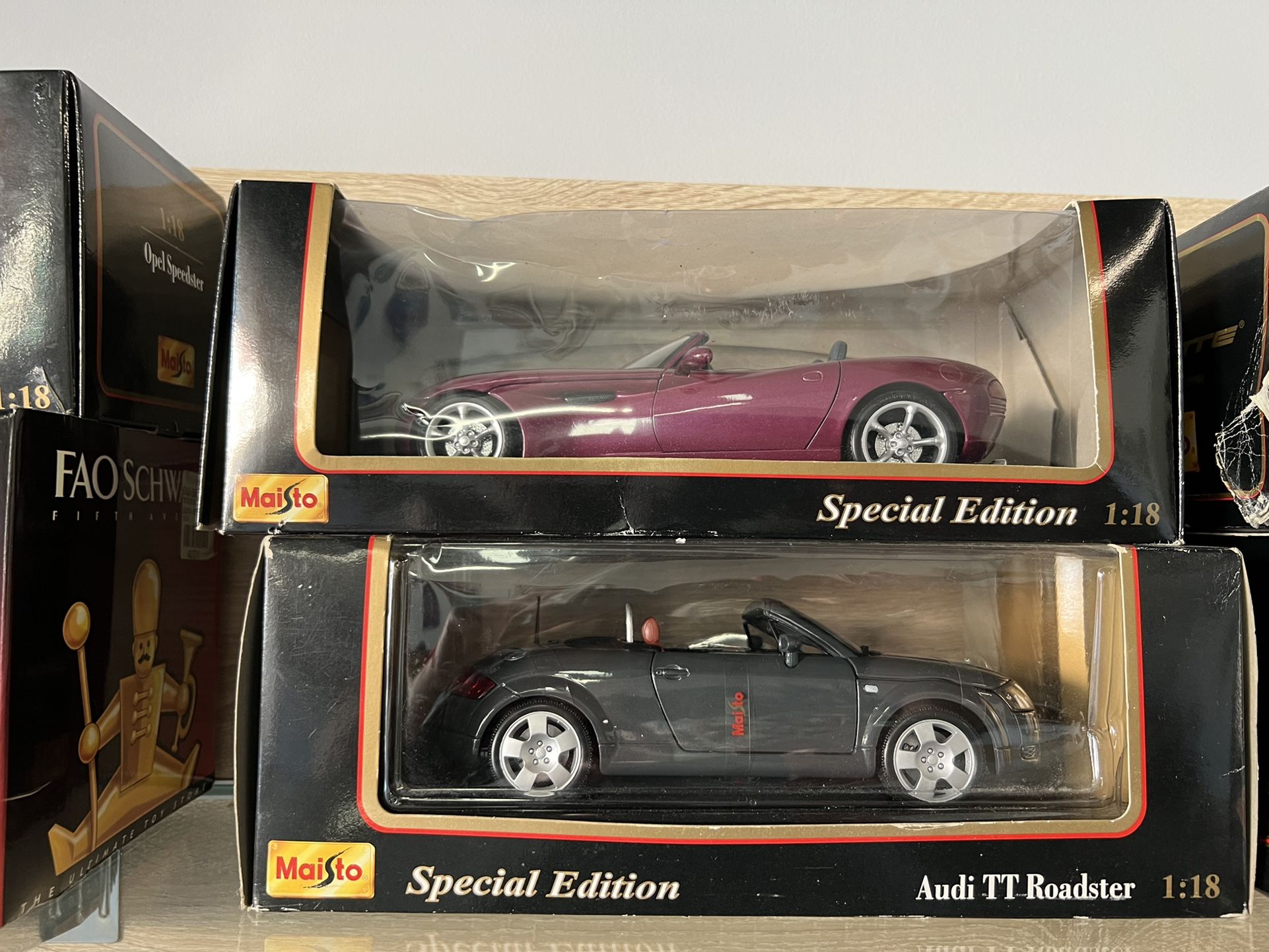 1:18 Collectible Cars $40 Each