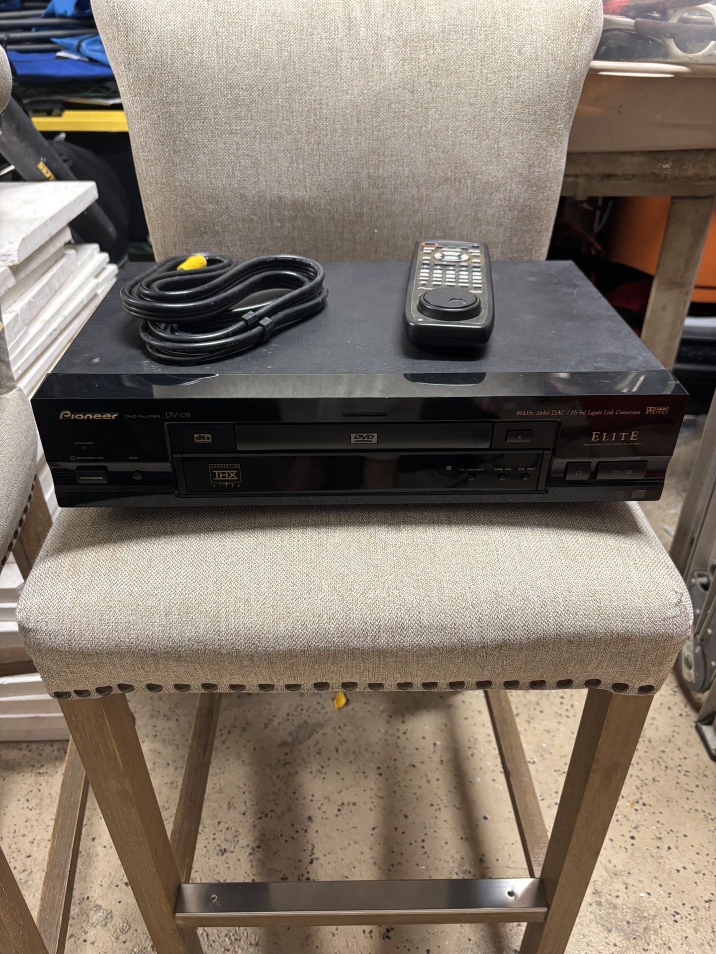 Pioneer Elite DVD Player With Remote 