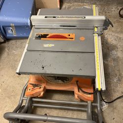 Ridgid Table Saw 