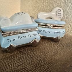 Baby Keepsake Set $3 Gently Used/ Like New Frames $2 