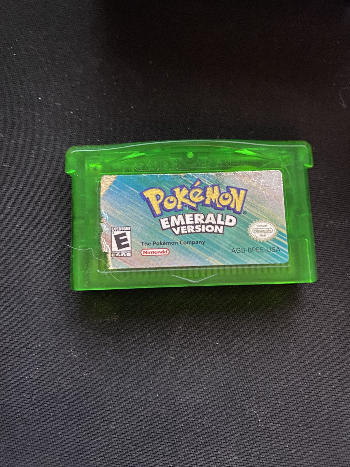 Authentic Pokémon Emerald 