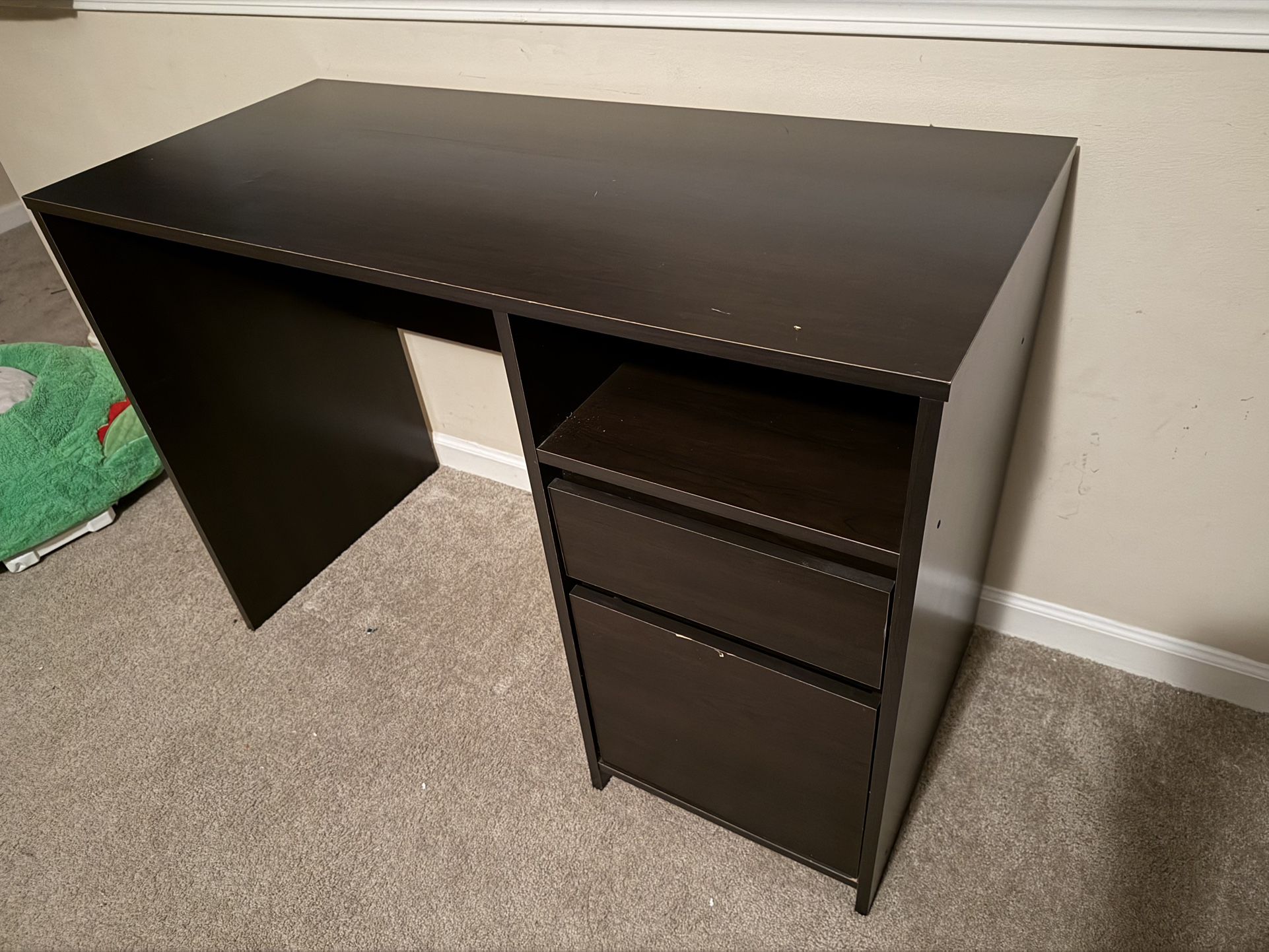 Brown Small desk 