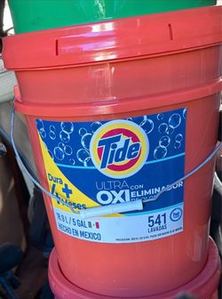 Tide Ultra Oxi Liquid Detergent 5 Gallon