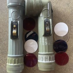 Antique US Military Flashlights 