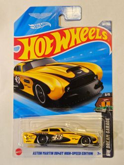 HOT WHEELS . DREAM GARAGE . ASTON MARTIN (DB4GT) HIGH SPEED EDITION .