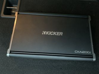 Kicker amplifier 1200.1 rms