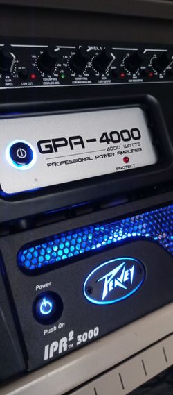 DJ or PA sound system