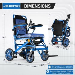 Electric Wheelchair Blowout Sale! Amazon $700 • Today Only $300 • First Come, First Served!