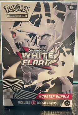 Scarlet and Violet White Flare booster bundle