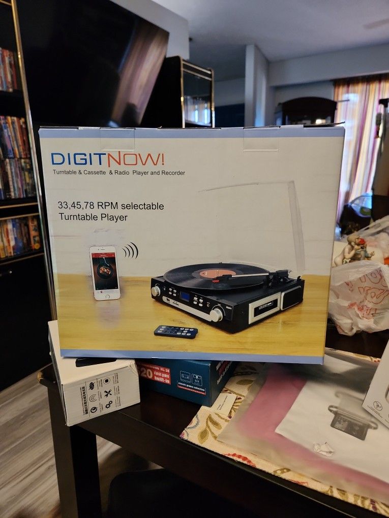 Digit Now! Turntable &cassette @ radio Player And Recorder