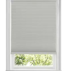 1 Pcs Cordless Blackout Cellular Shades for Windows Light Grey