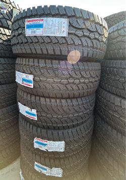17” Americus A/T Tires All Terrain Deal! Brand New In Stock Now LT 35x12.50R17
