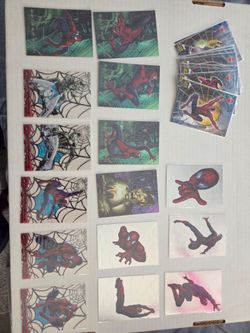 Spider-Man Trading Card Collection Lot