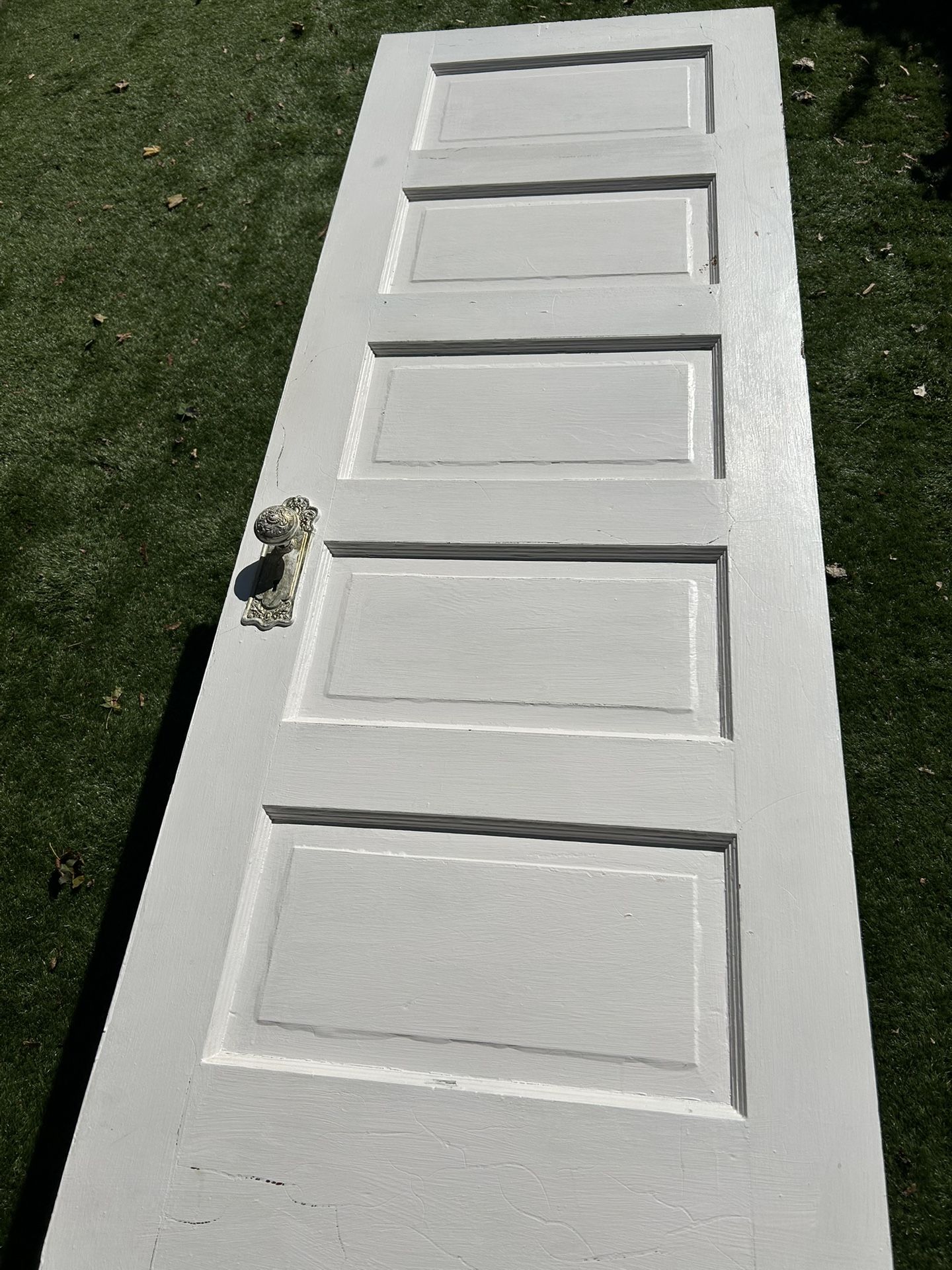 5-Panel1920s Door With Original Hardware