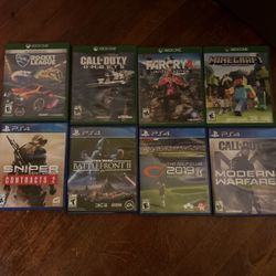 Xbox And PS4 Games 