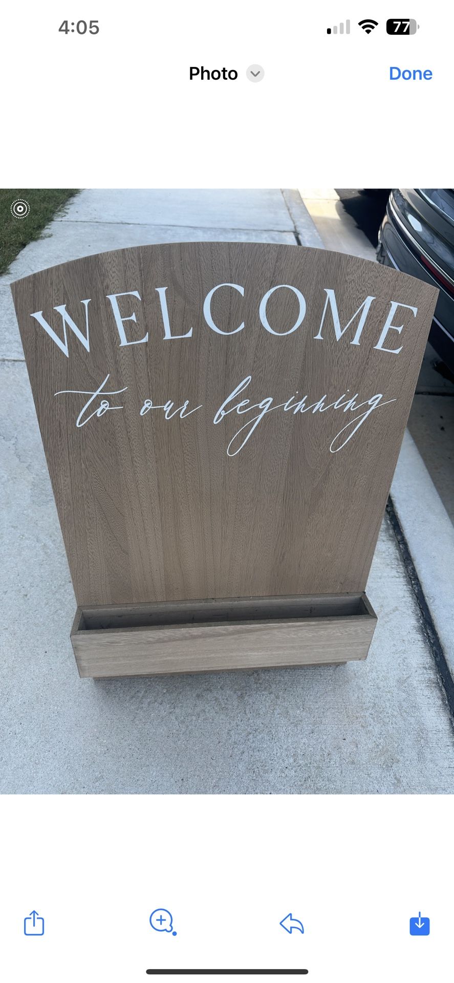 Welcome Sign
